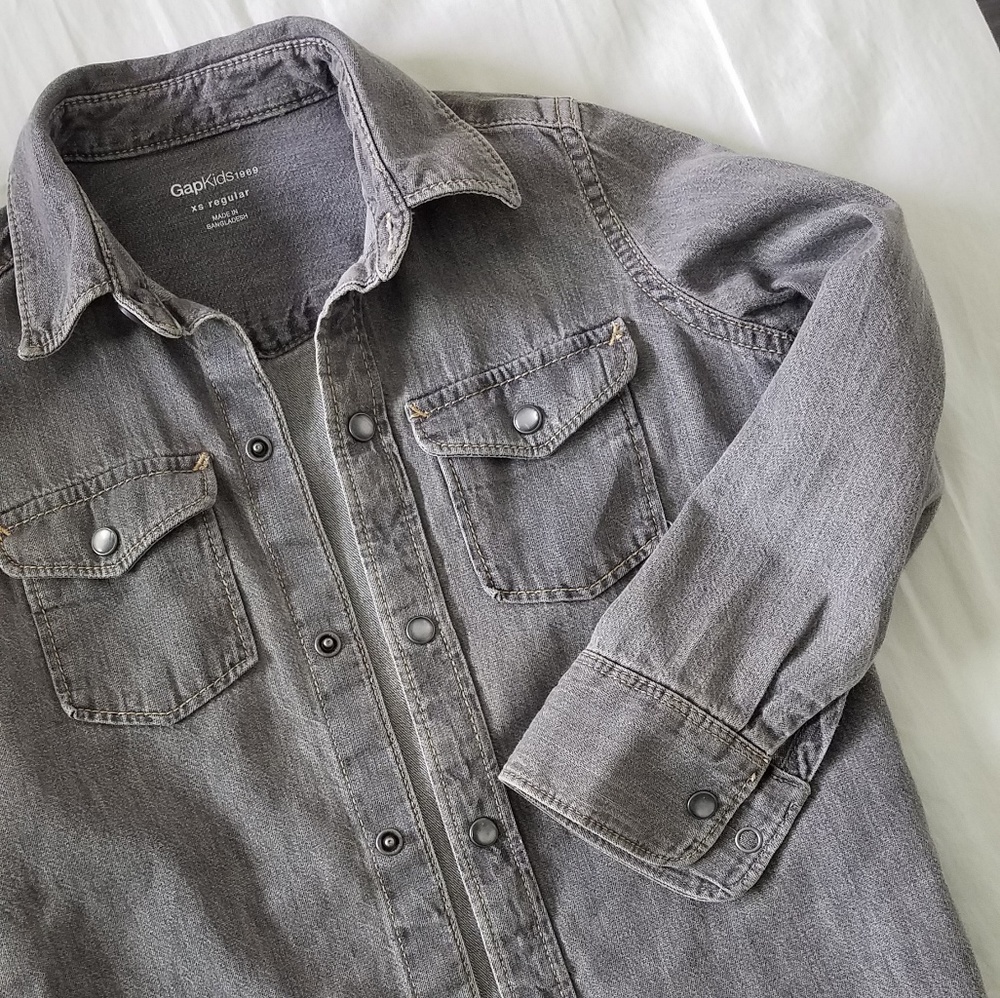 GAP boys jean shirt